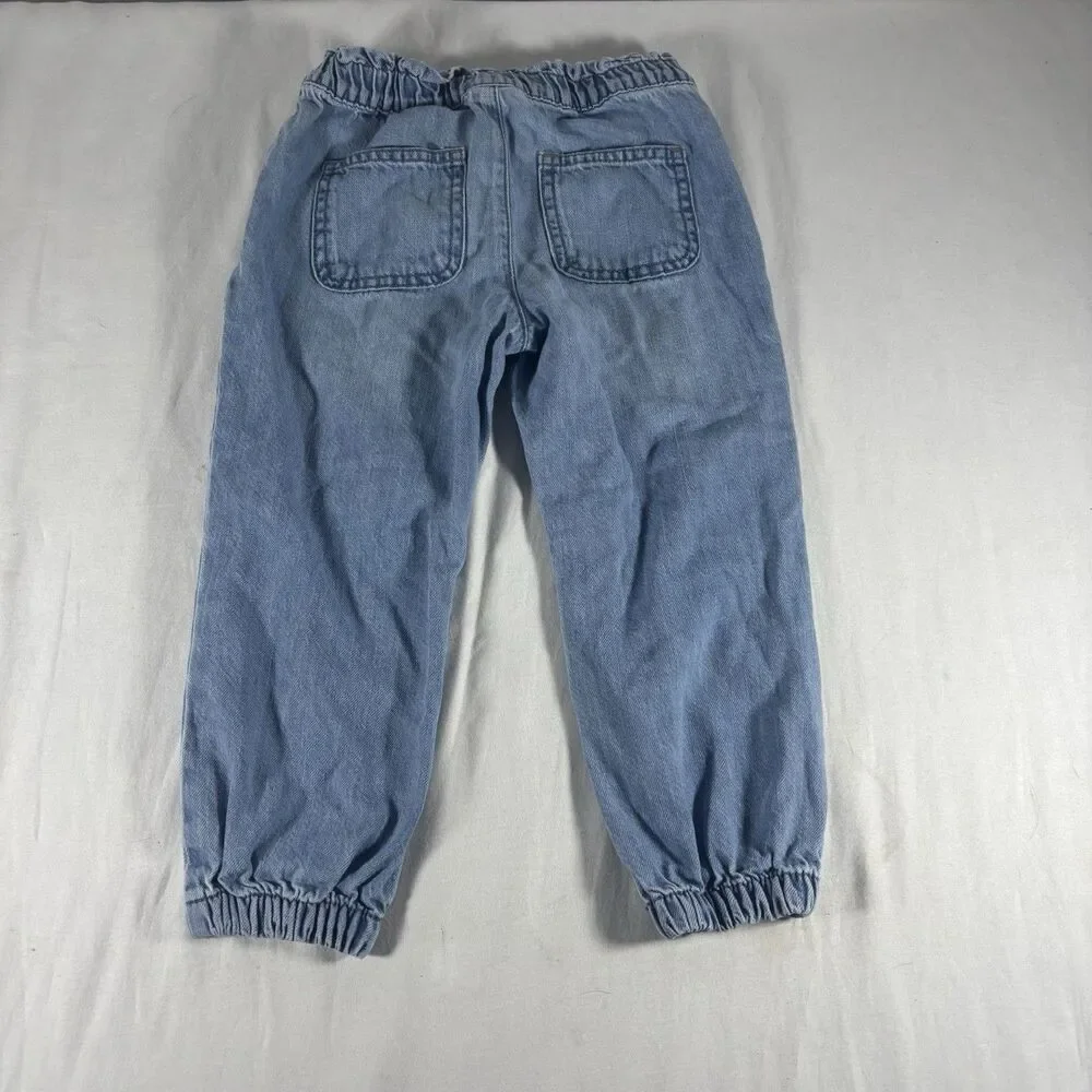OshKosh B’gosh Toddler 4T Light Wash Denim Jogger Pants